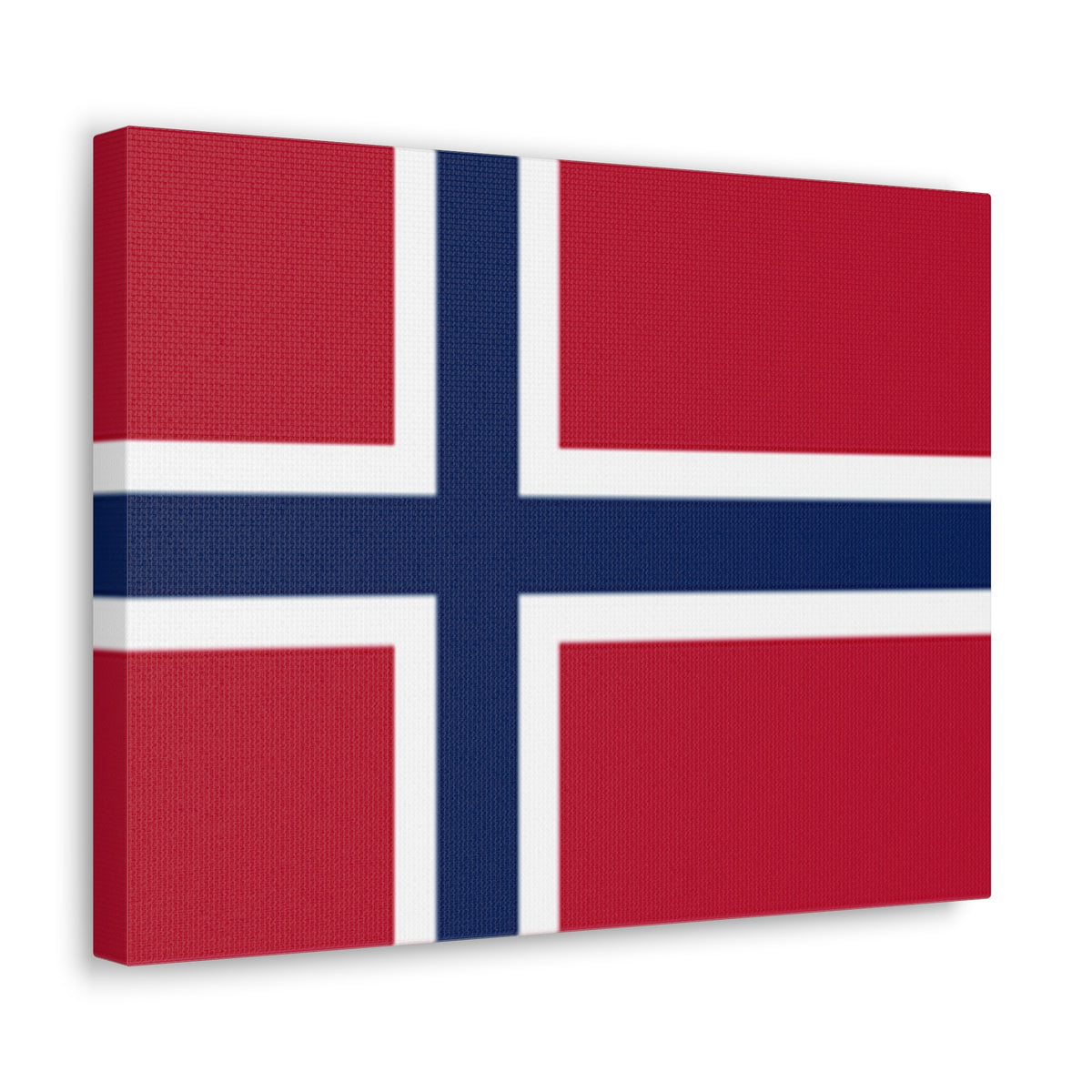 Norway Country Flag Canvas Vibrant Wall Art Unframed Home Decor-Express Your Love Gifts