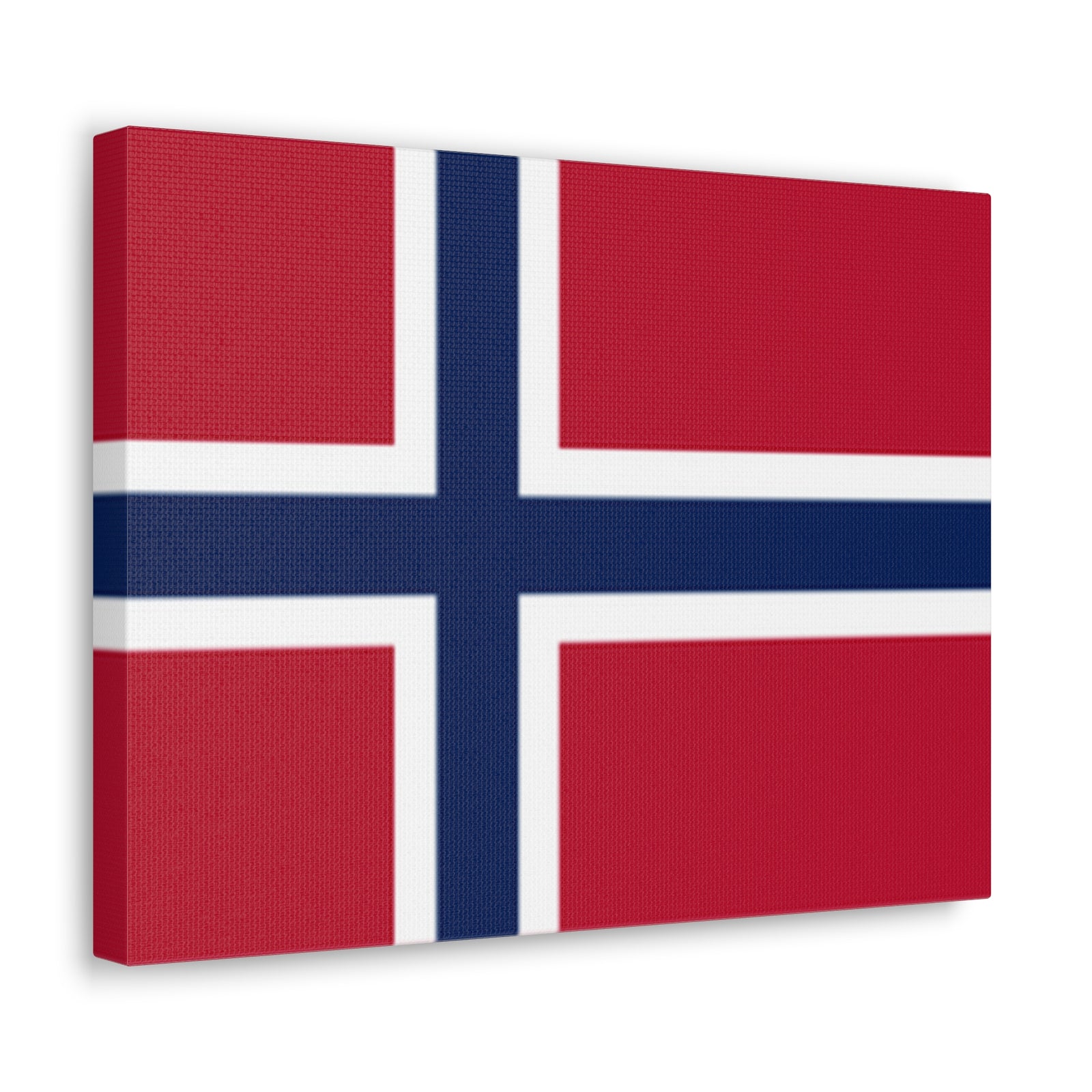 Norway Country Flag Canvas Vibrant Wall Art Unframed Home Decor-Express Your Love Gifts