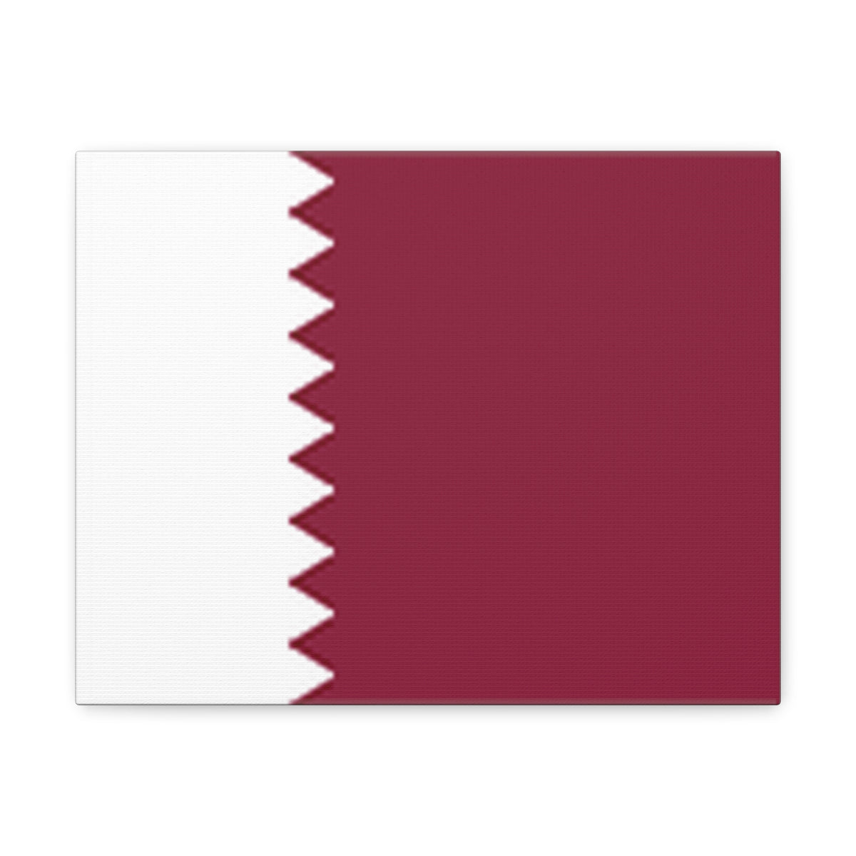 Qatar Country Flag Canvas Vibrant Wall Art Unframed Home Decor-Express Your Love Gifts