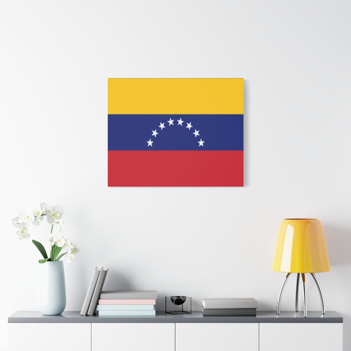 Venezuela Country Flag Canvas Vibrant Wall Art Unframed Home Decor-Express Your Love Gifts