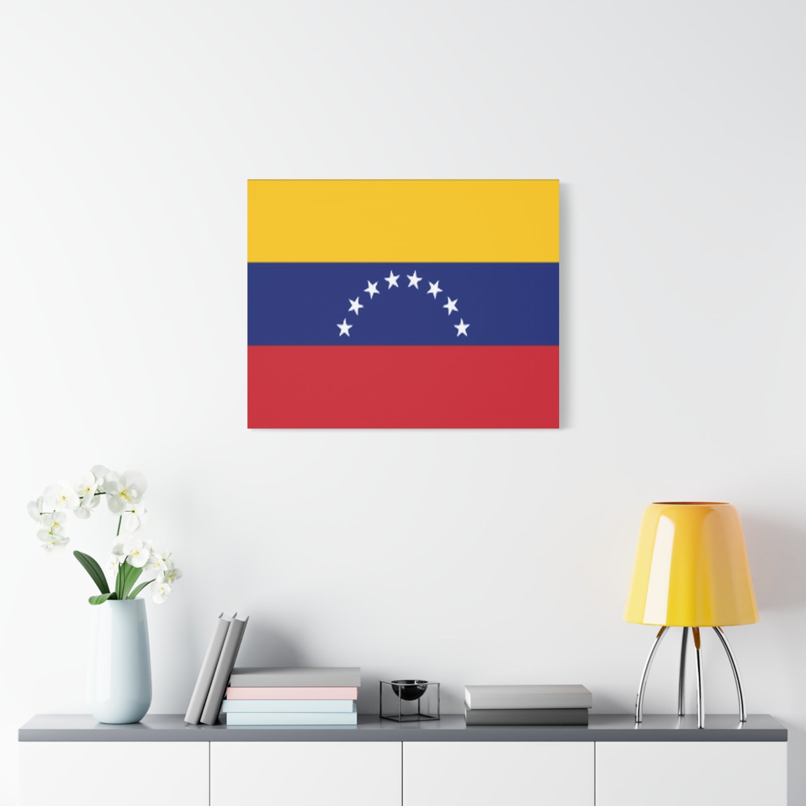 Venezuela Country Flag Canvas Vibrant Wall Art Unframed Home Decor-Express Your Love Gifts