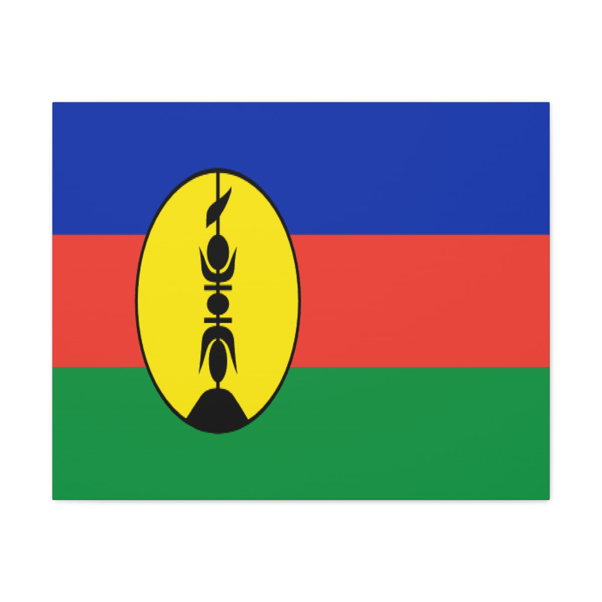 New Caledonia Country Flag Canvas Vibrant Wall Art Unframed Home Decor-Express Your Love Gifts