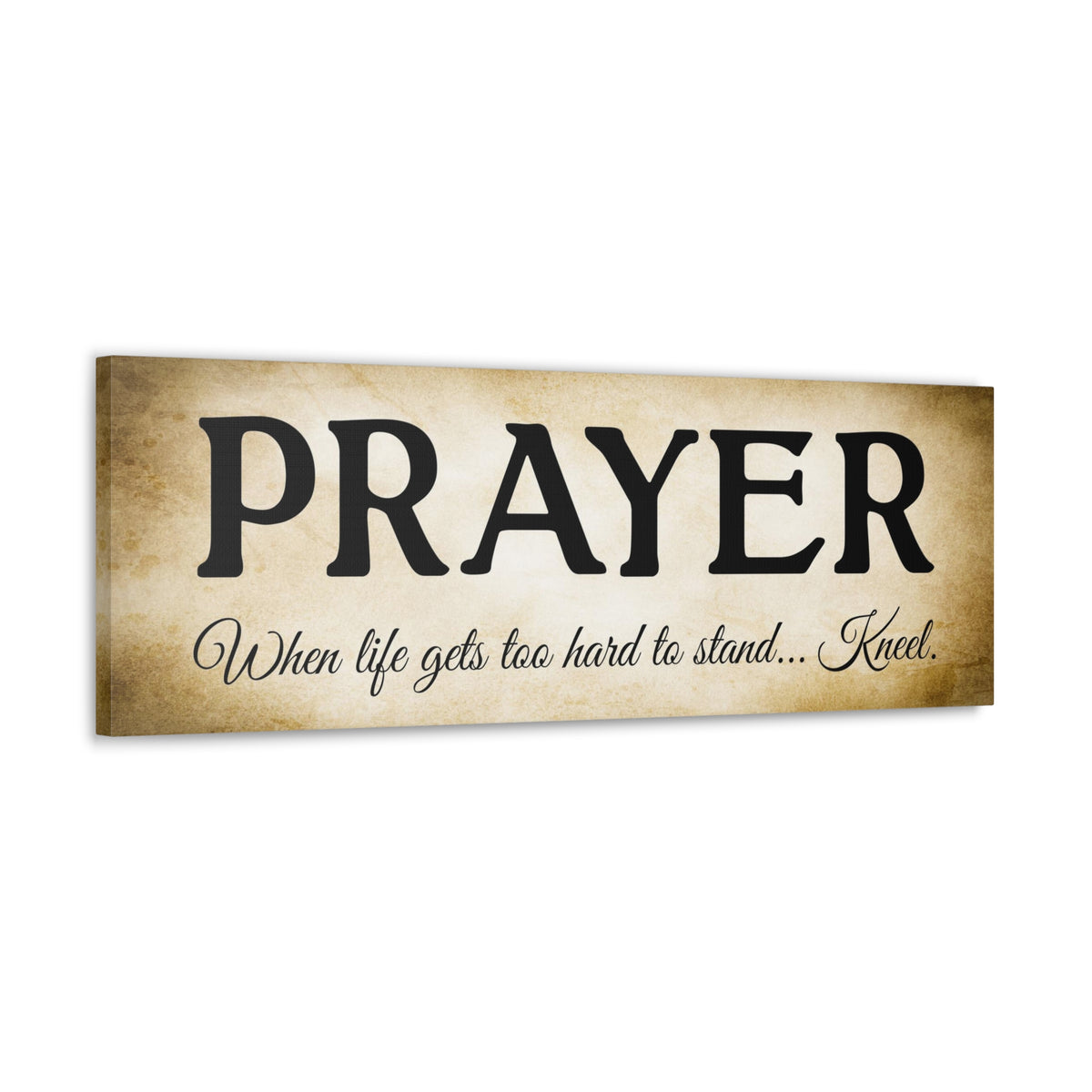 Scripture Walls Prayer Gold Bible Verse Canvas Christian Wall Art Ready to Hang Unframed-Express Your Love Gifts