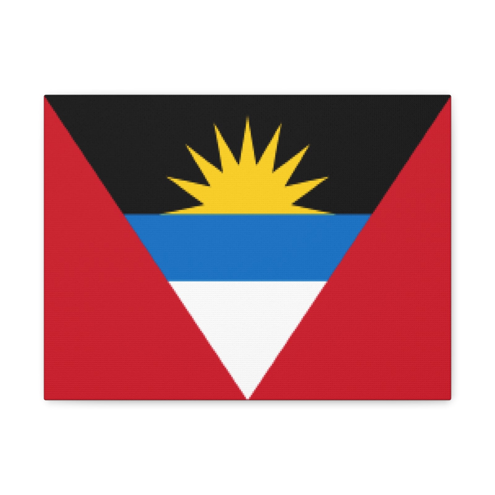 Antigua and Barbuda Country Flag Canvas Vibrant Wall Art Unframed Home Decor-Express Your Love Gifts