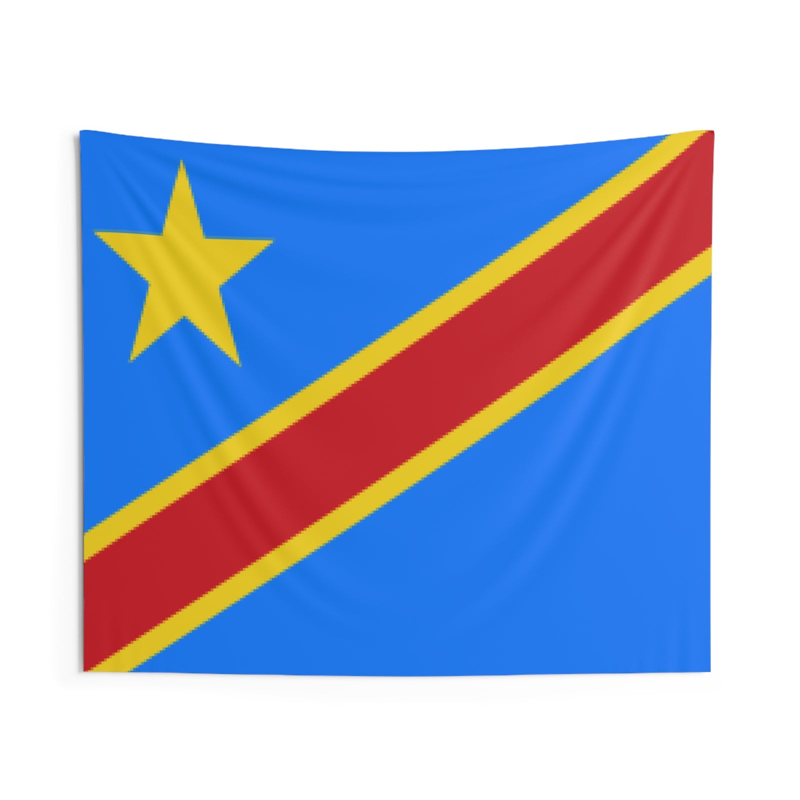Democratic Republic of the Congo Country Flag Wall Hanging Tapestry-Express Your Love Gifts