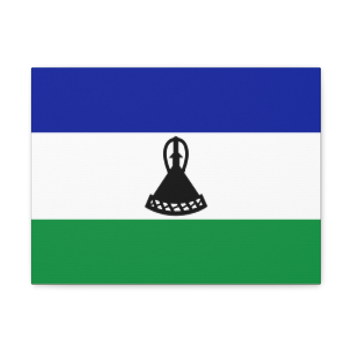 Lesotho Country Flag Canvas Vibrant Wall Art Unframed Home Decor-Express Your Love Gifts