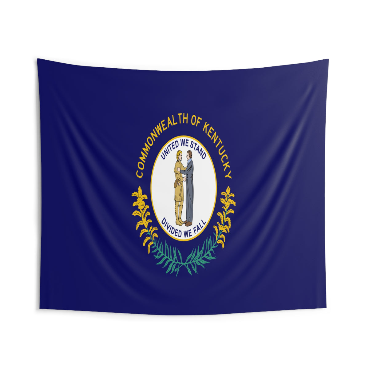 Kentucky State Flag Wall Hanging Tapestry-Express Your Love Gifts