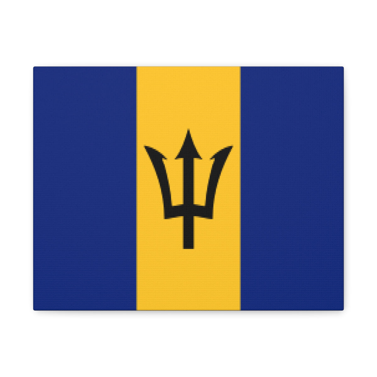 Barbados Country Flag Canvas Vibrant Wall Art Unframed Home Decor-Express Your Love Gifts