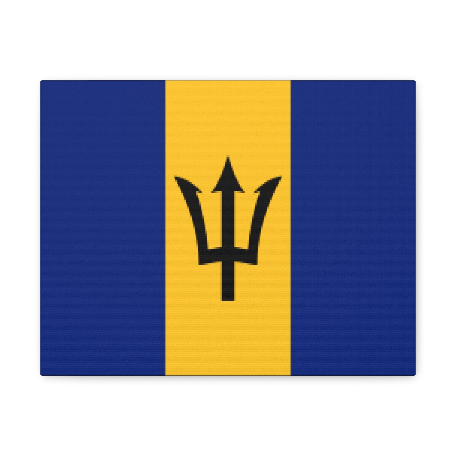 Barbados Country Flag Canvas Vibrant Wall Art Unframed Home Decor-Express Your Love Gifts