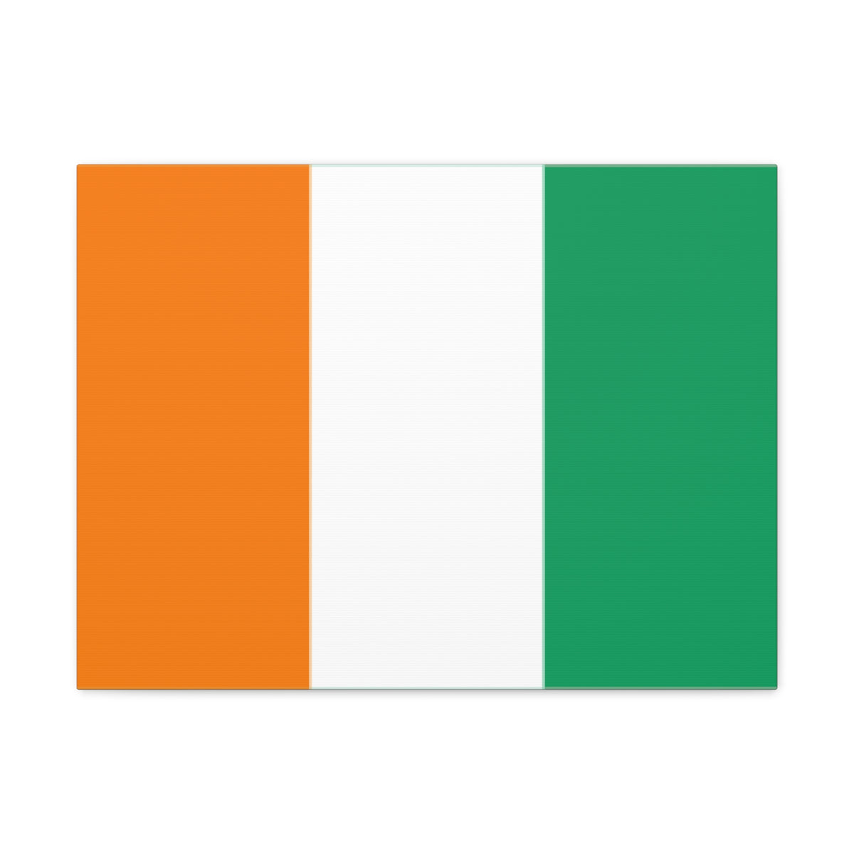 Côte dIvoire Country Flag Canvas Vibrant Wall Art Unframed Home Decor-Express Your Love Gifts