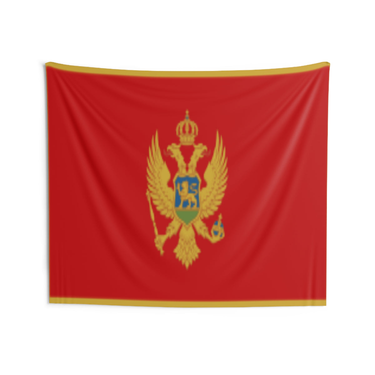 Montenegro Country Flag Wall Hanging Tapestry-Express Your Love Gifts