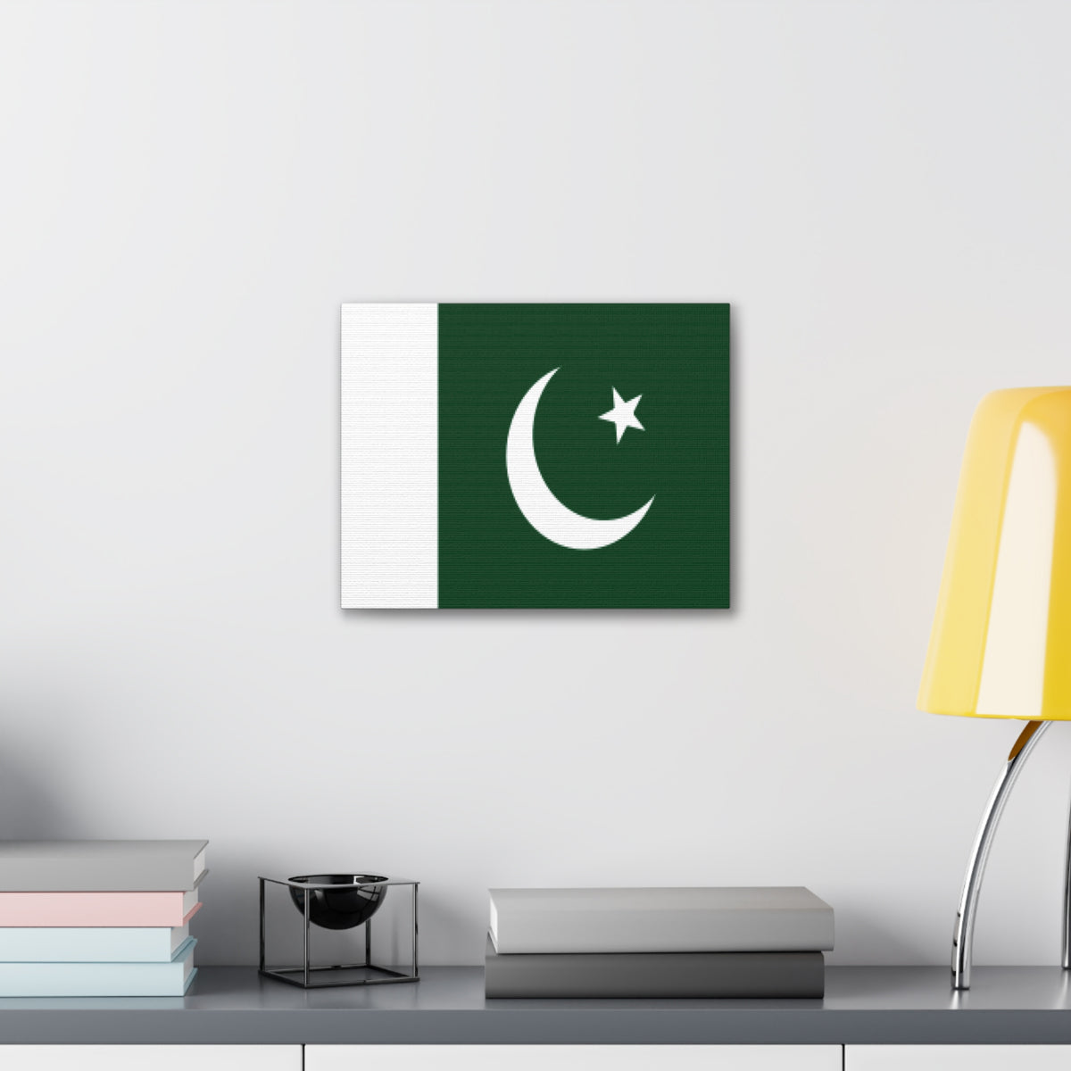 Pakistan Country Flag Canvas Vibrant Wall Art Unframed Home Decor-Express Your Love Gifts