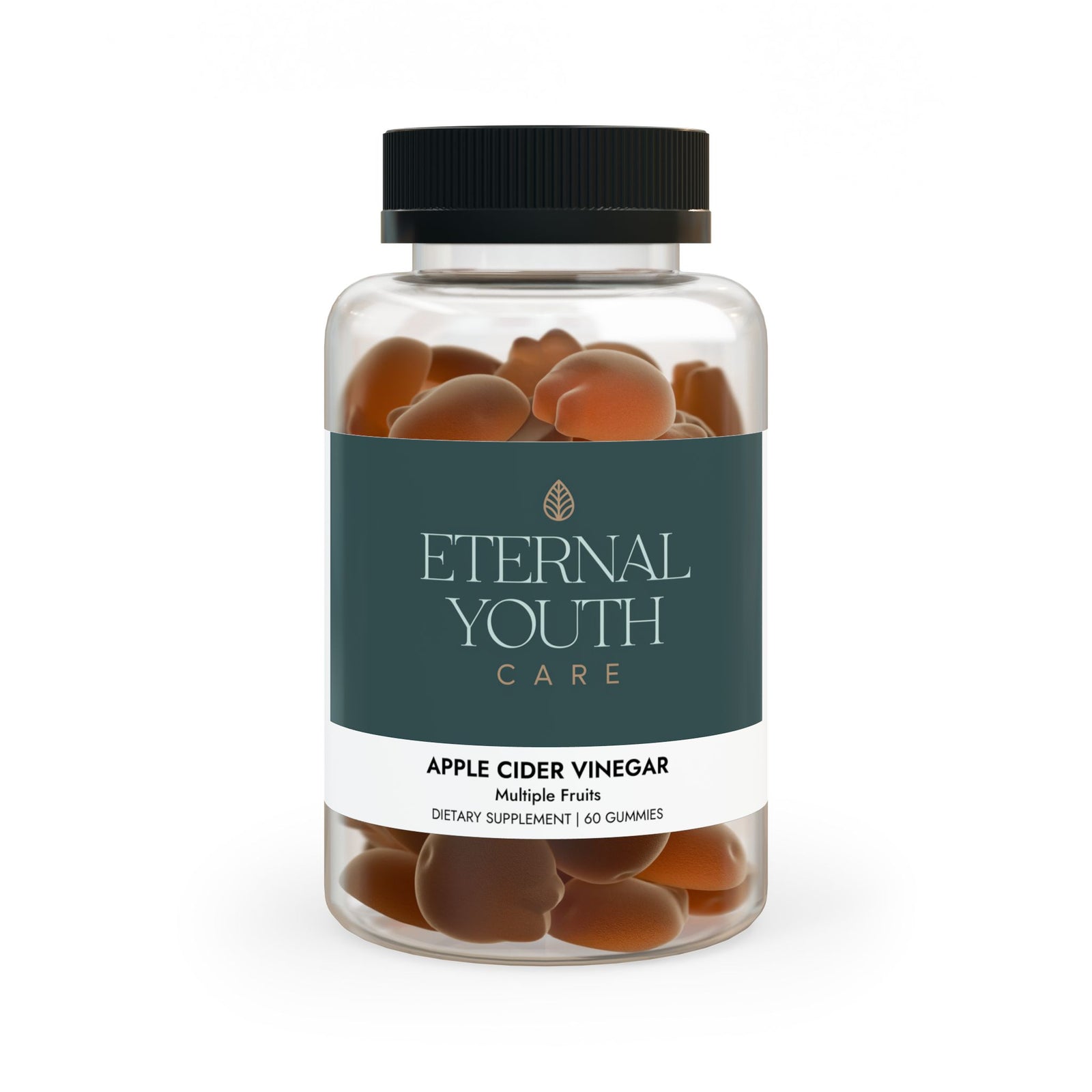 Apple Cider Vinegar Gummies – Multi-Fruit Flavor | 60 Vegan, Non-GMO Gummies for Energy &amp; Wellness-Express Your Love Gifts
