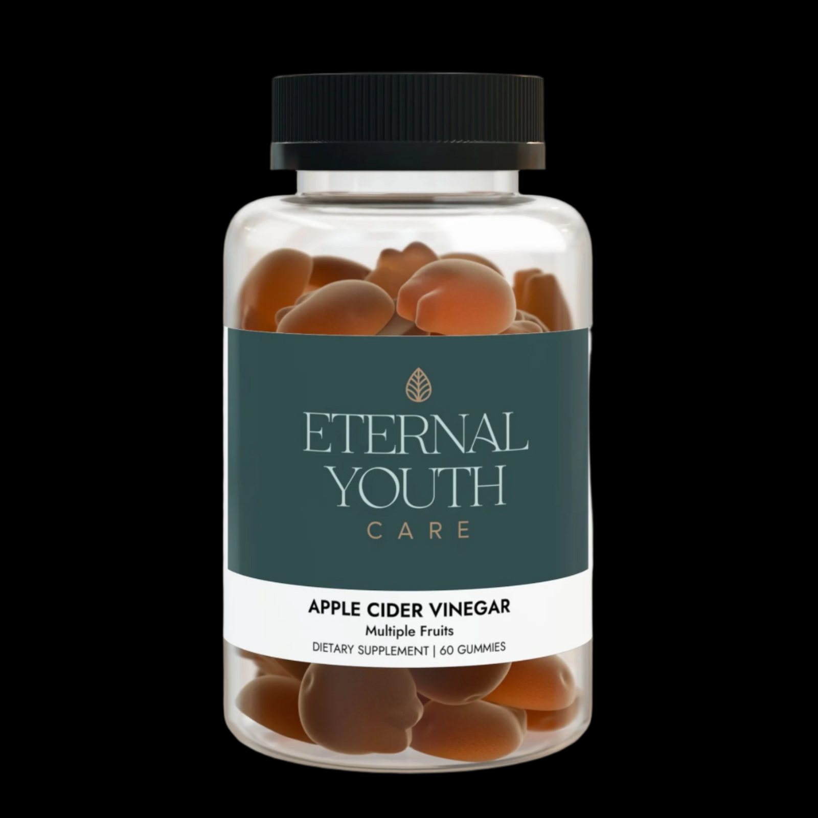 Eternal Youth Care Apple Cider Vinegar Gummies – Multi-Fruit Flavor 60 Vegan, Non-GMO Gummies for Energy & Wellness-Express Your Love Gifts