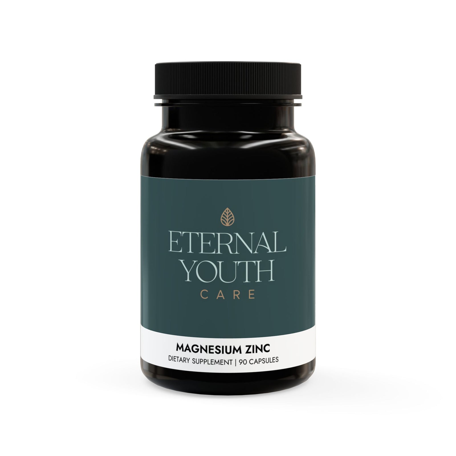 Magnesium Zinc Supplement – Athletic Performance & Muscle Health – Non-GMO, Vegan, 90 Capsules-Express Your Love Gifts