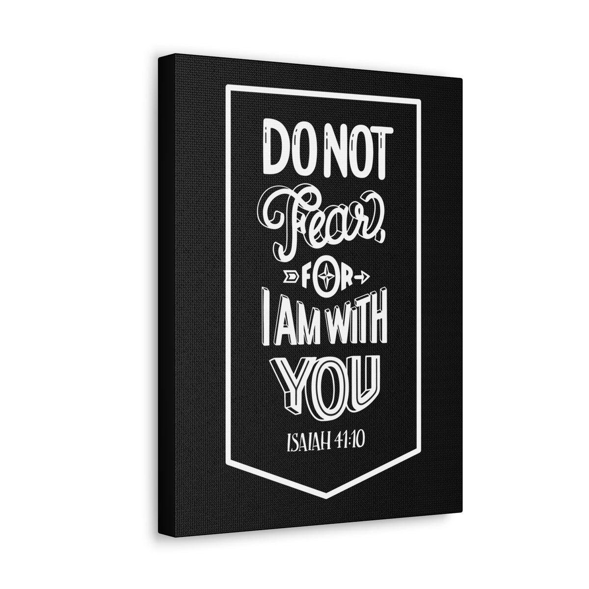 Scripture Walls Do Not Fear For Isaiah 41:10 Bible Verse Canvas Christian Wall Art Ready To Hang-Express Your Love Gifts
