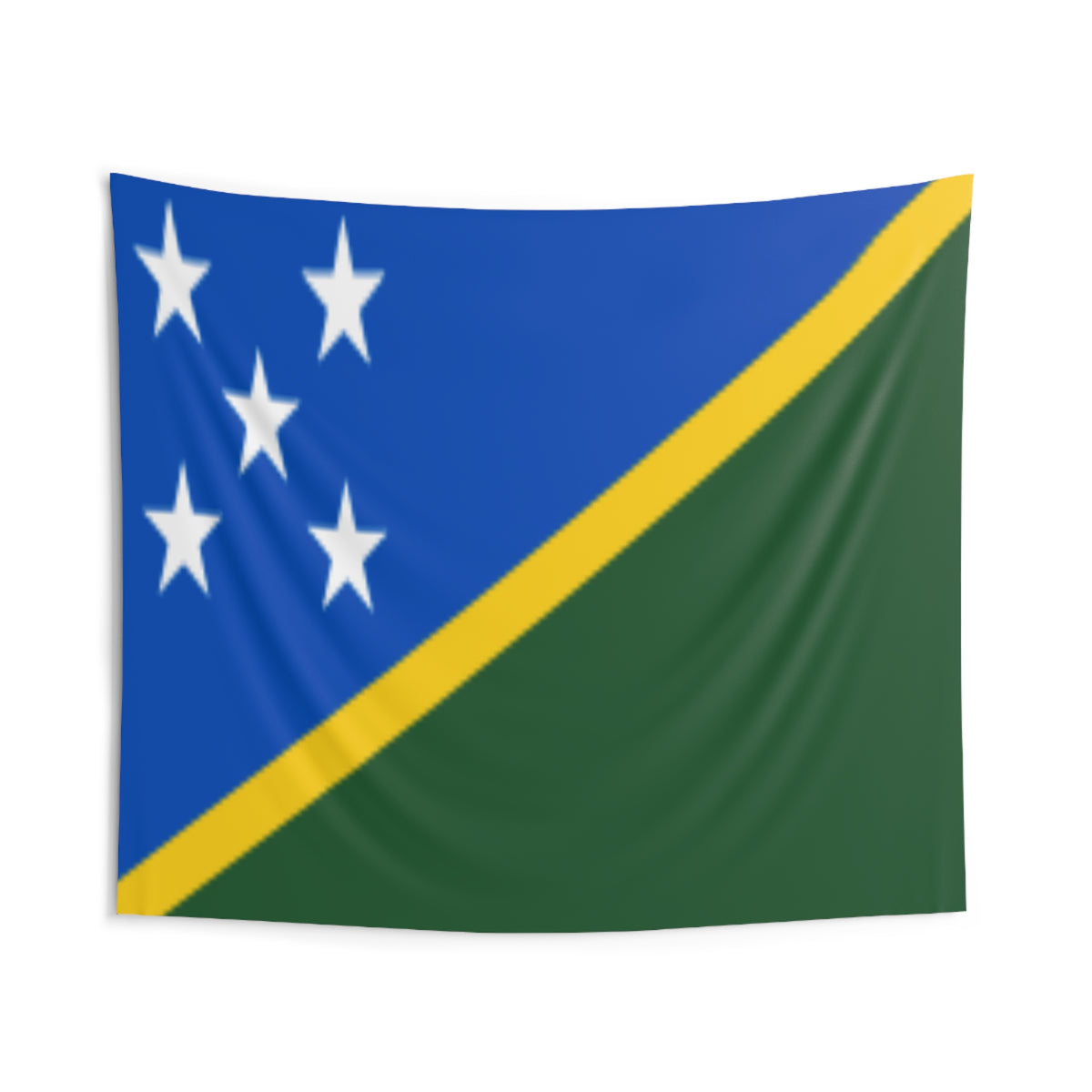 Solomon Islands Country Flag Wall Hanging Tapestry-Express Your Love Gifts