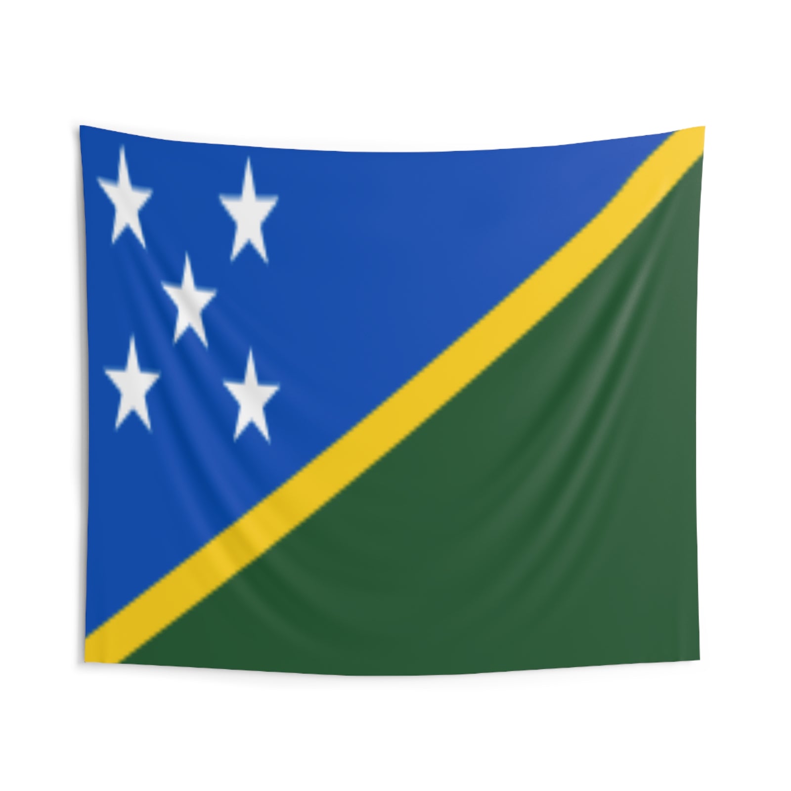 Solomon Islands Country Flag Wall Hanging Tapestry-Express Your Love Gifts