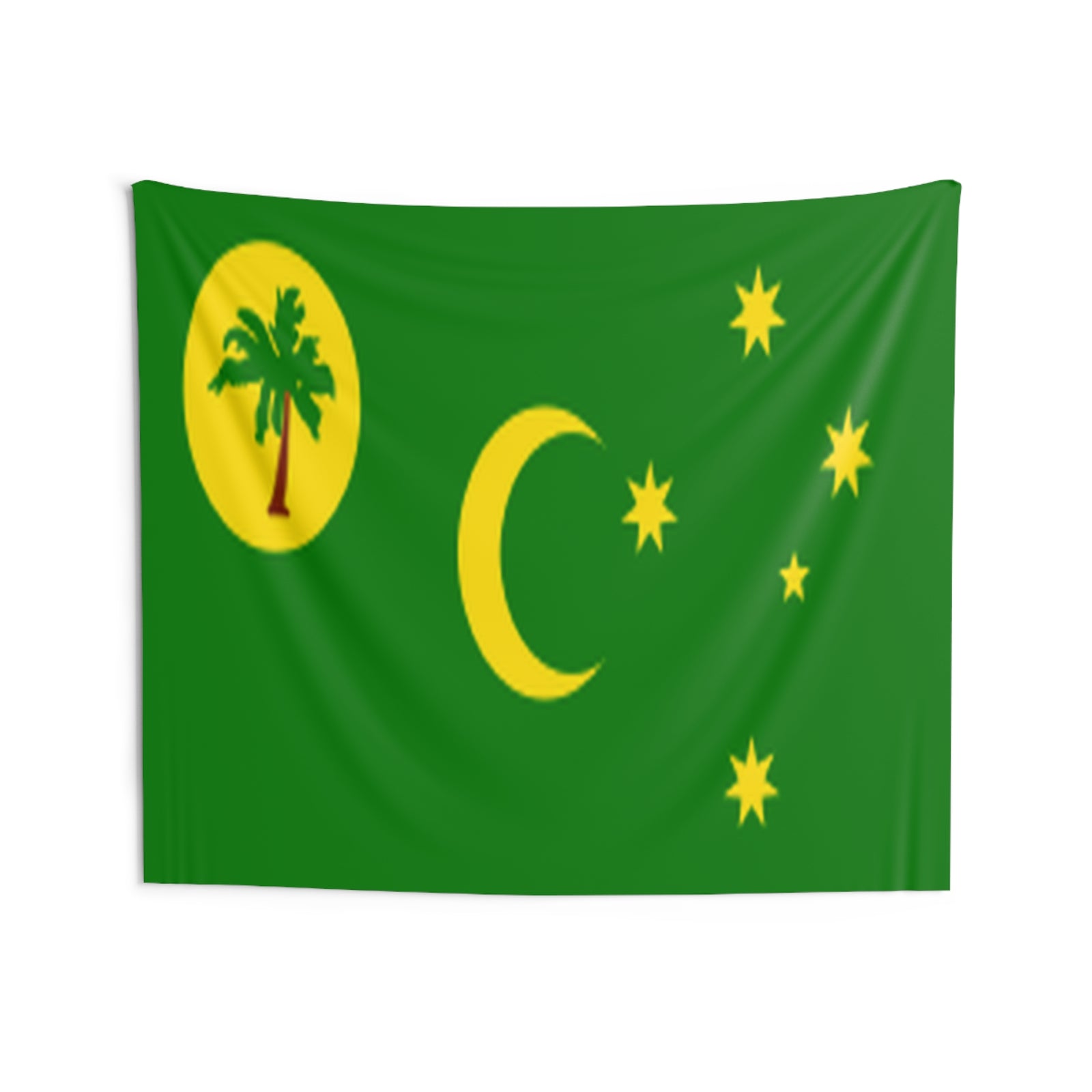 Cocos Island Country Flag Wall Hanging Tapestry-Express Your Love Gifts