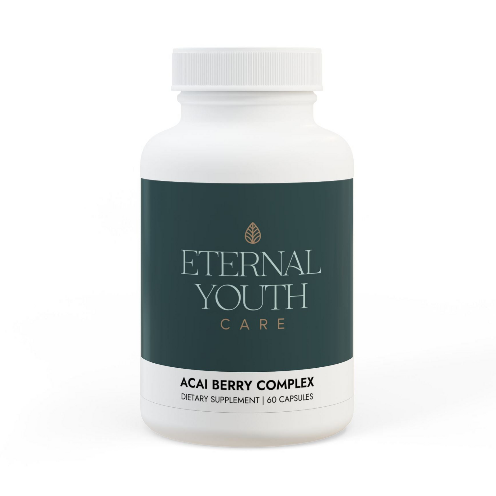 Eternal Youth Care Acai Berry Complex – Digestive Health Support 60 Vegan Capsules Non-GMO, Third-Party Tested-Express Your Love Gifts