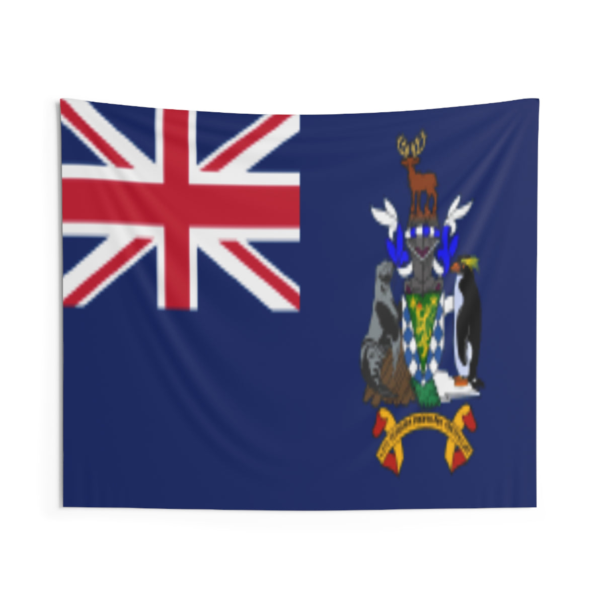 South Georgia Country Flag Wall Hanging Tapestry-Express Your Love Gifts
