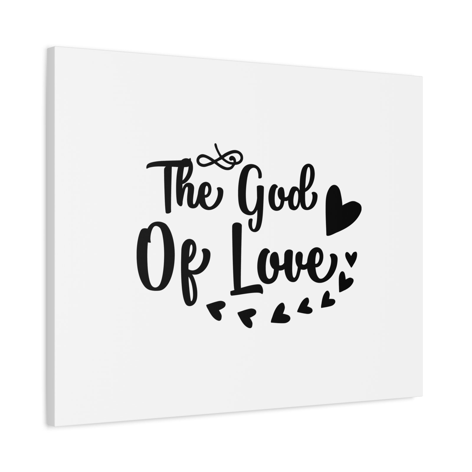 Scripture Canvas The God Of Love PSALM 107:8 Christian Wall Art Bible Verse Print Ready to Hang-Express Your Love Gifts
