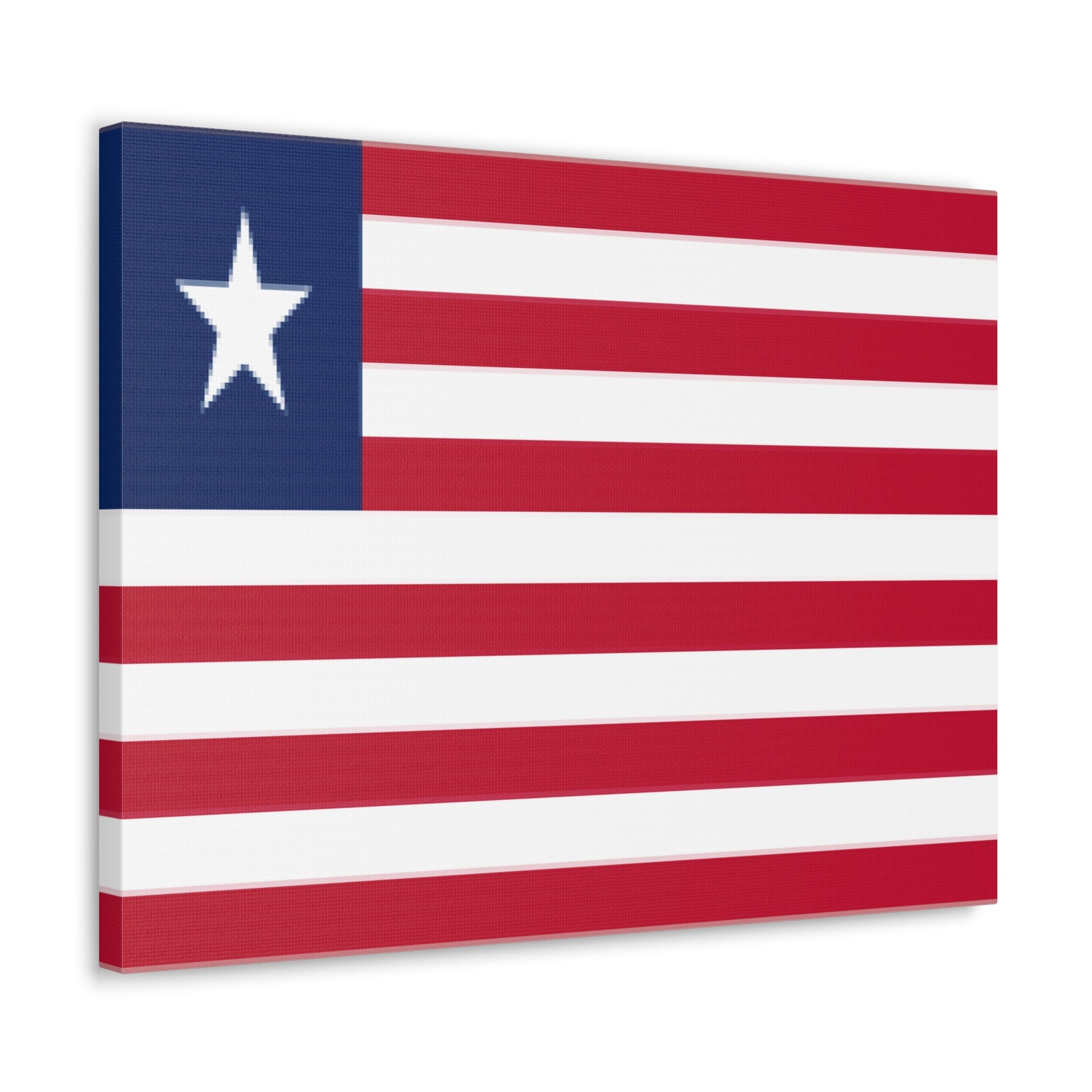 Liberia Country Flag Canvas Vibrant Wall Art Unframed Home Decor-Express Your Love Gifts