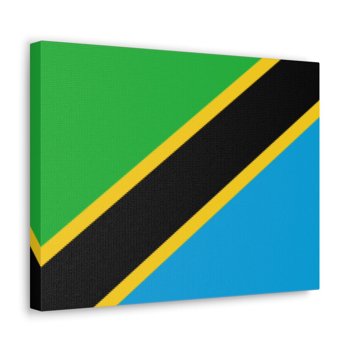 Tanzania Country Flag Canvas Vibrant Wall Art Unframed Home Decor-Express Your Love Gifts