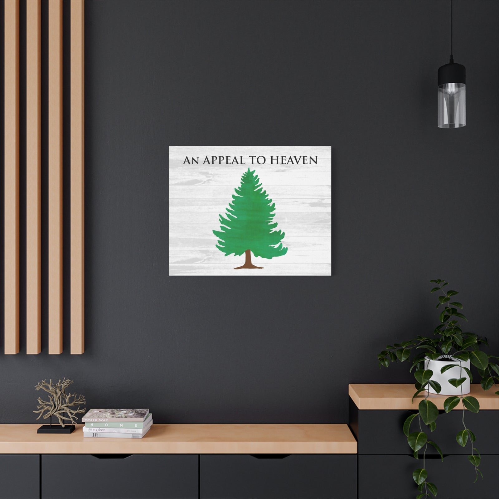 Scripture Walls An Appeal to Heaven Bible Verse Canvas Christian Wall Art Ready to Hang Unframed-Express Your Love Gifts