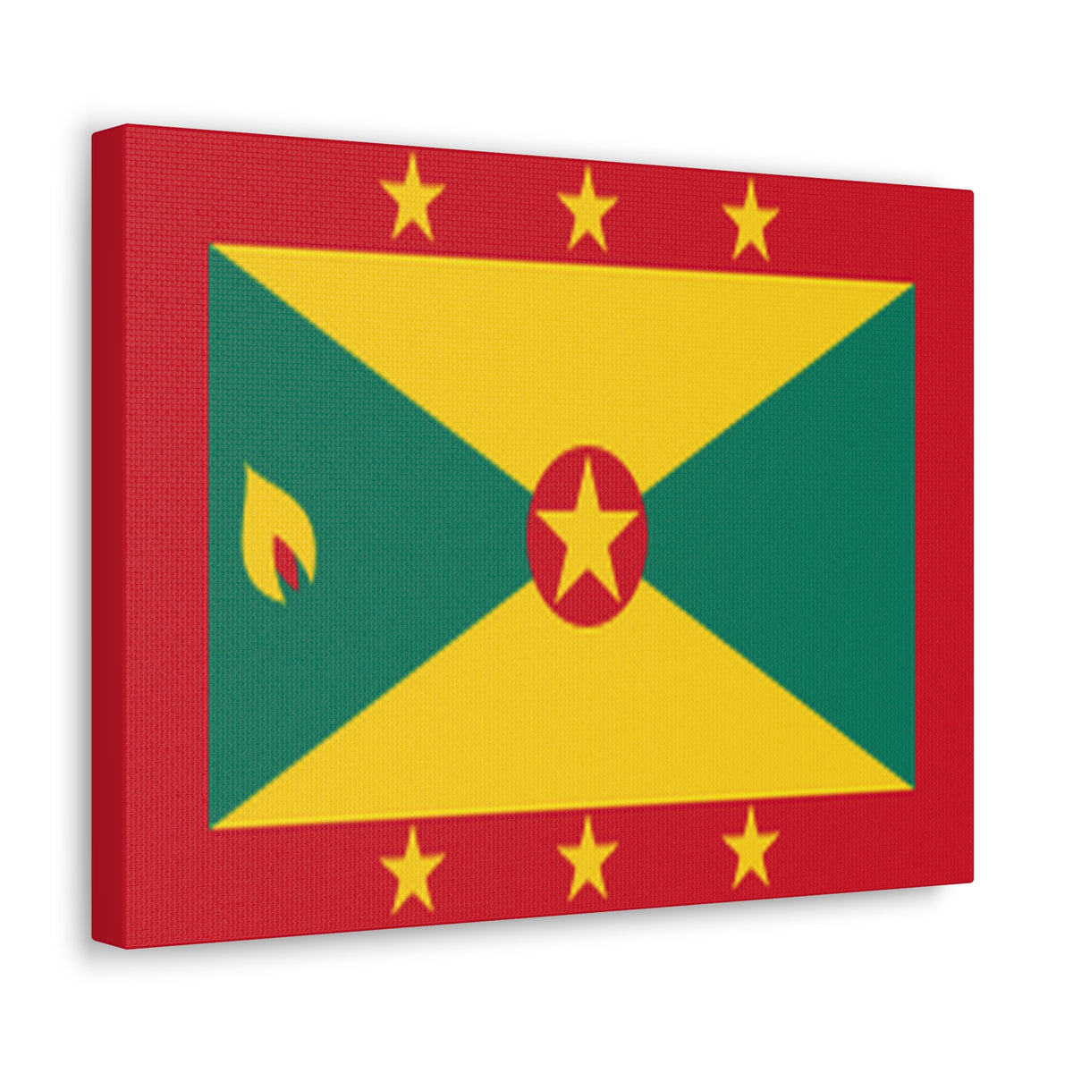 Grenada Country Flag Canvas Vibrant Wall Art Unframed Home Decor-Express Your Love Gifts
