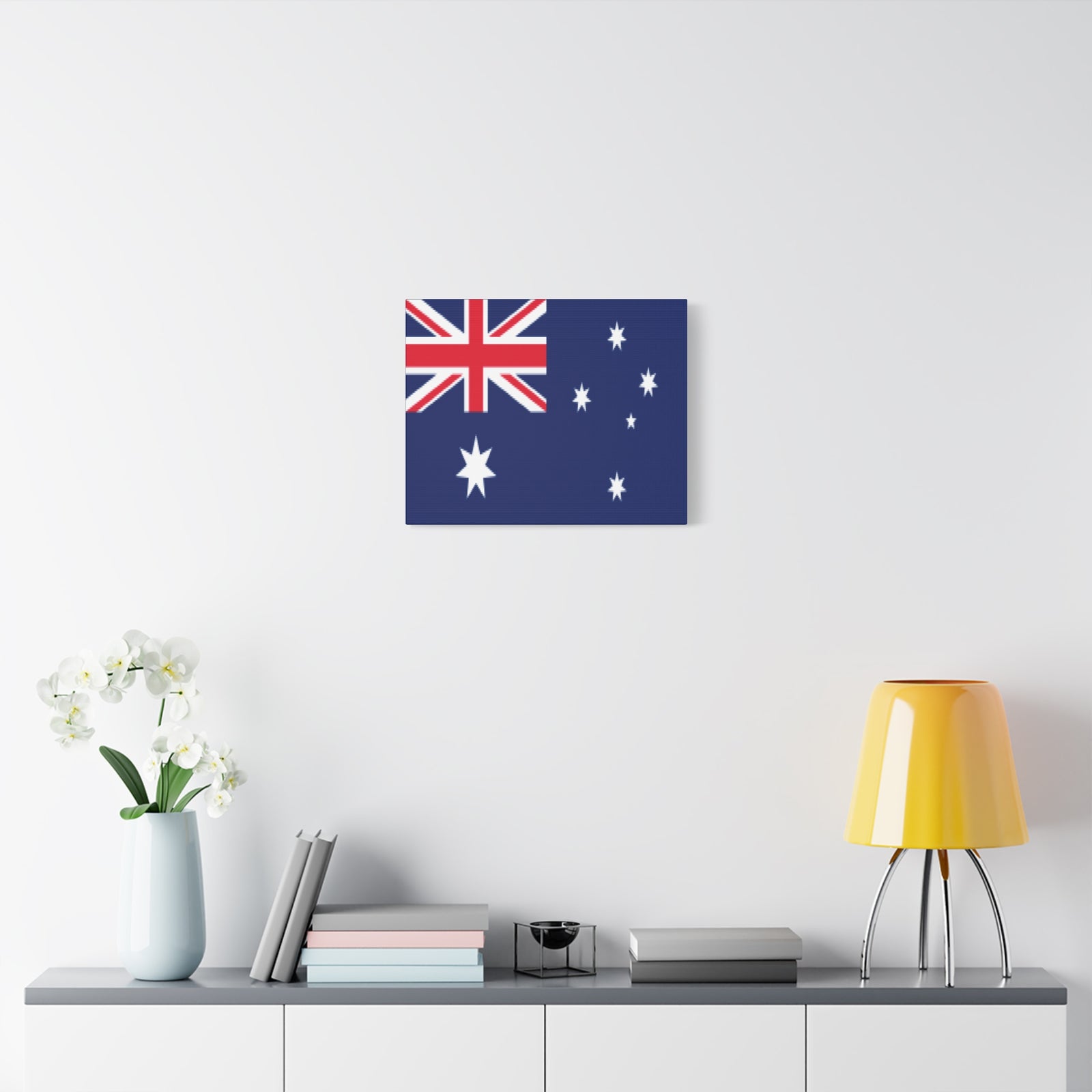 Australia Country Flag Canvas Vibrant Wall Art Unframed Home Decor-Express Your Love Gifts