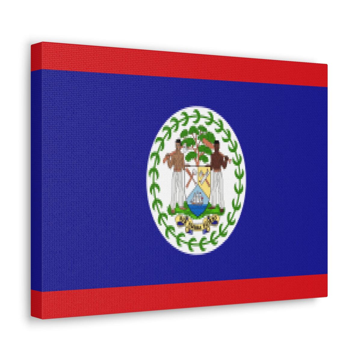 Belize Country Flag Canvas Vibrant Wall Art Unframed Home Decor-Express Your Love Gifts