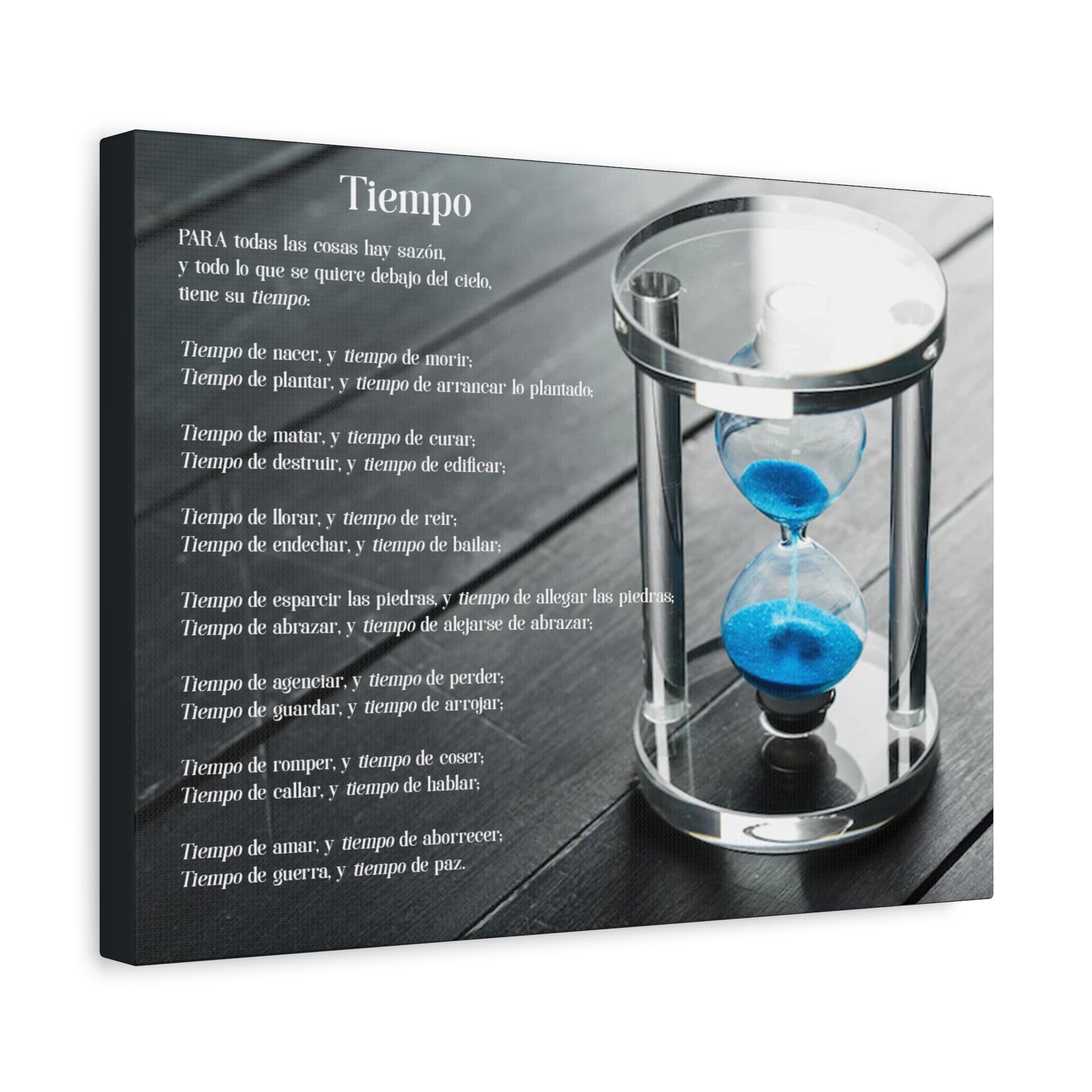 Scripture Walls Tiempo Eclesiastés 3:8 Cuadros Cristianos Para Pared En Español, Christian Wall Decor In Spanish, Arte de Jesucristo,-Express Your Love Gifts