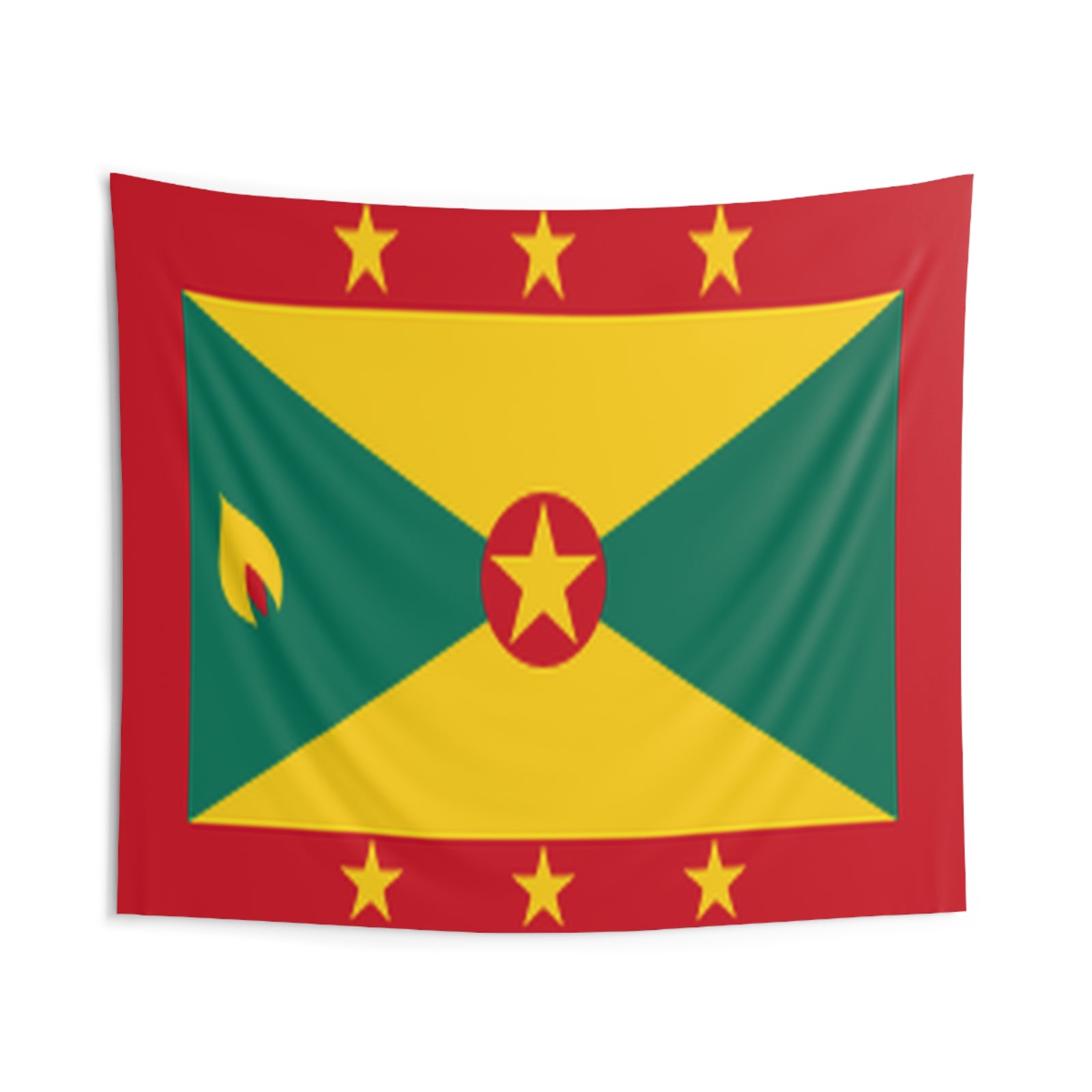Grenada Country Flag Wall Hanging Tapestry-Express Your Love Gifts