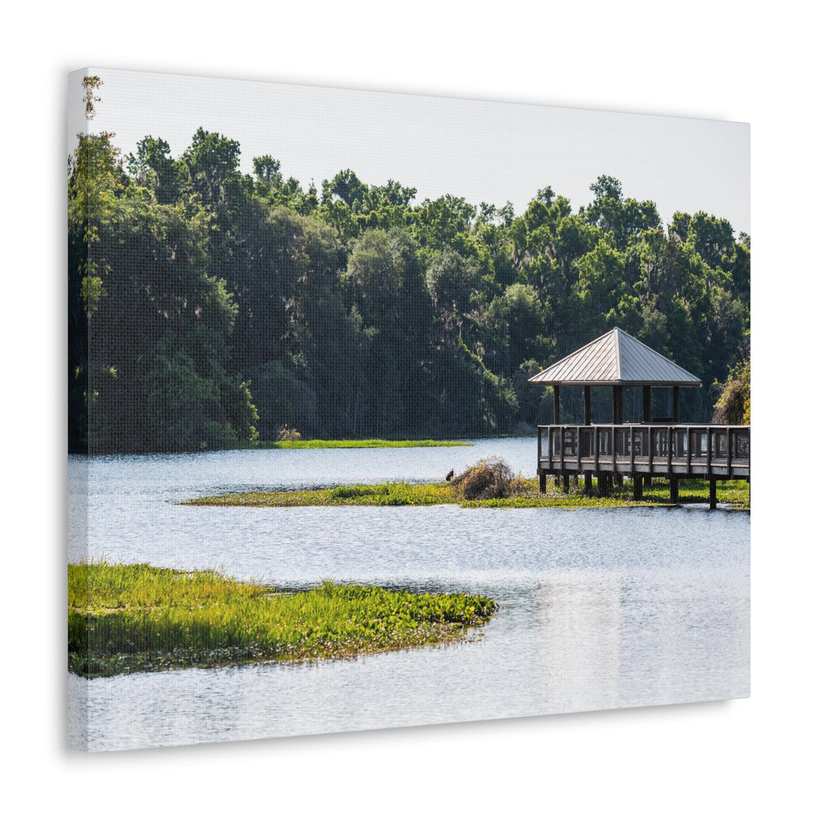 Prairie Lakes Park Canvas Wall Art for Home Decor Ready-to-Hang-Express Your Love Gifts