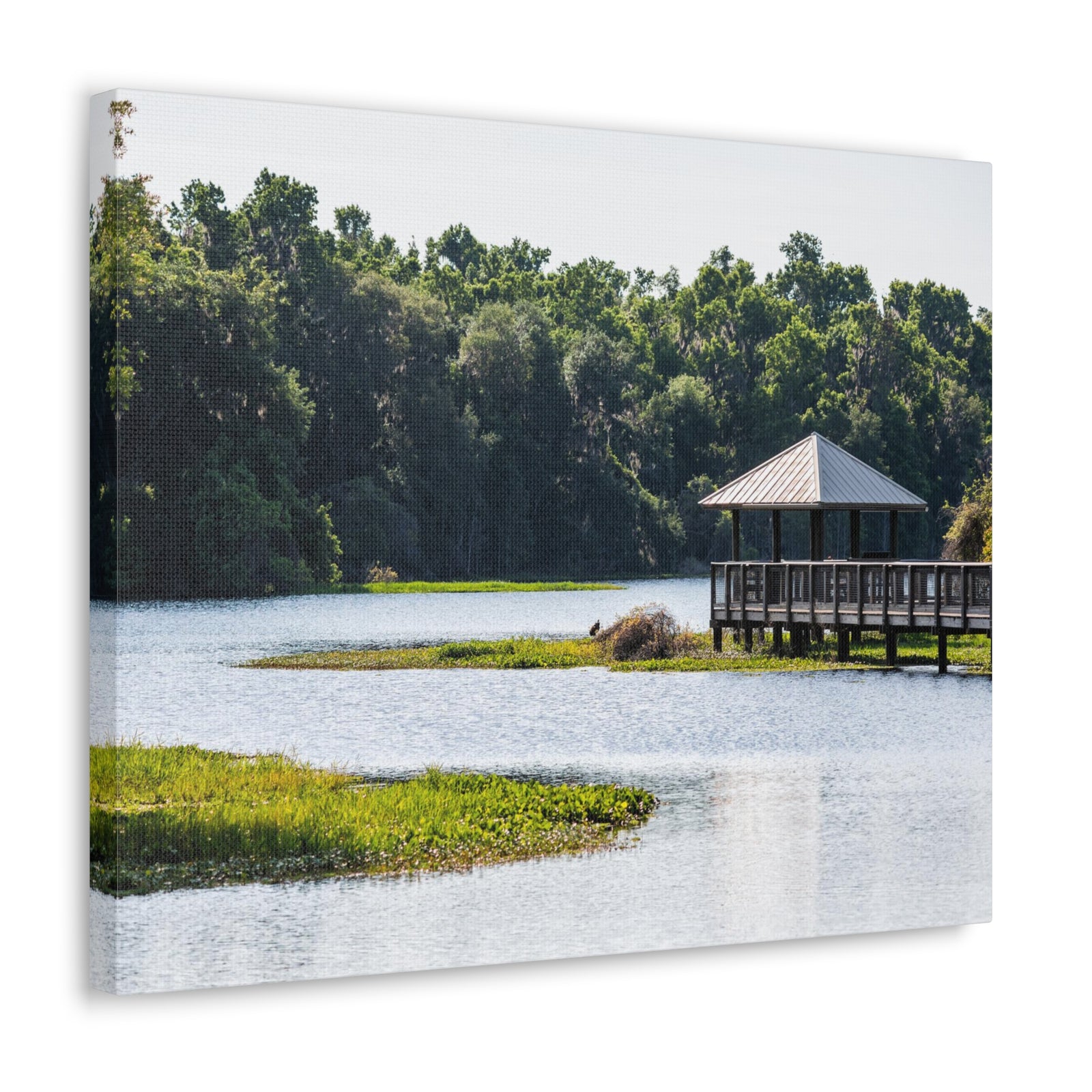 Prairie Lakes Park Canvas Wall Art for Home Decor Ready-to-Hang-Express Your Love Gifts