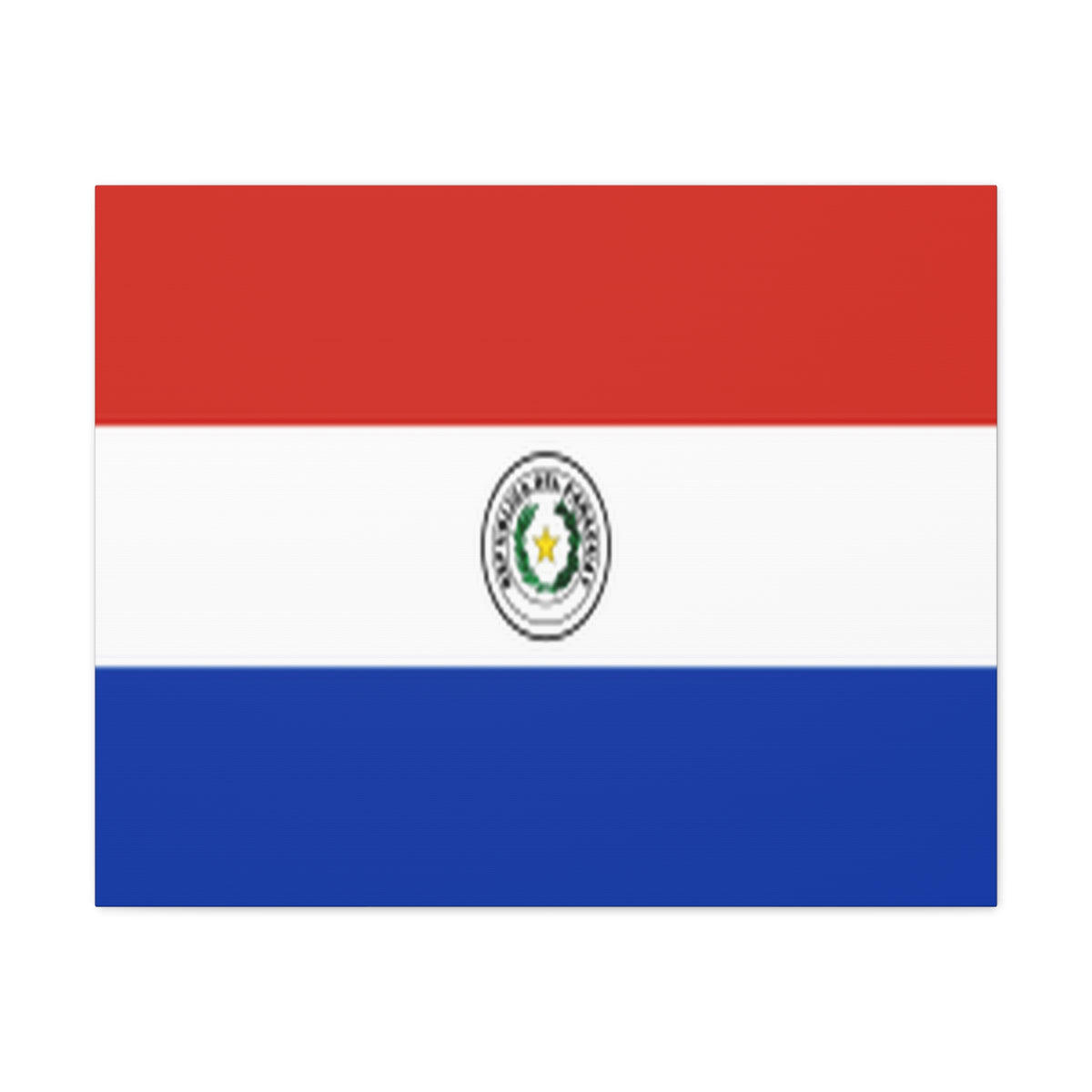 Paraguay Country Flag Canvas Vibrant Wall Art Unframed Home Decor-Express Your Love Gifts