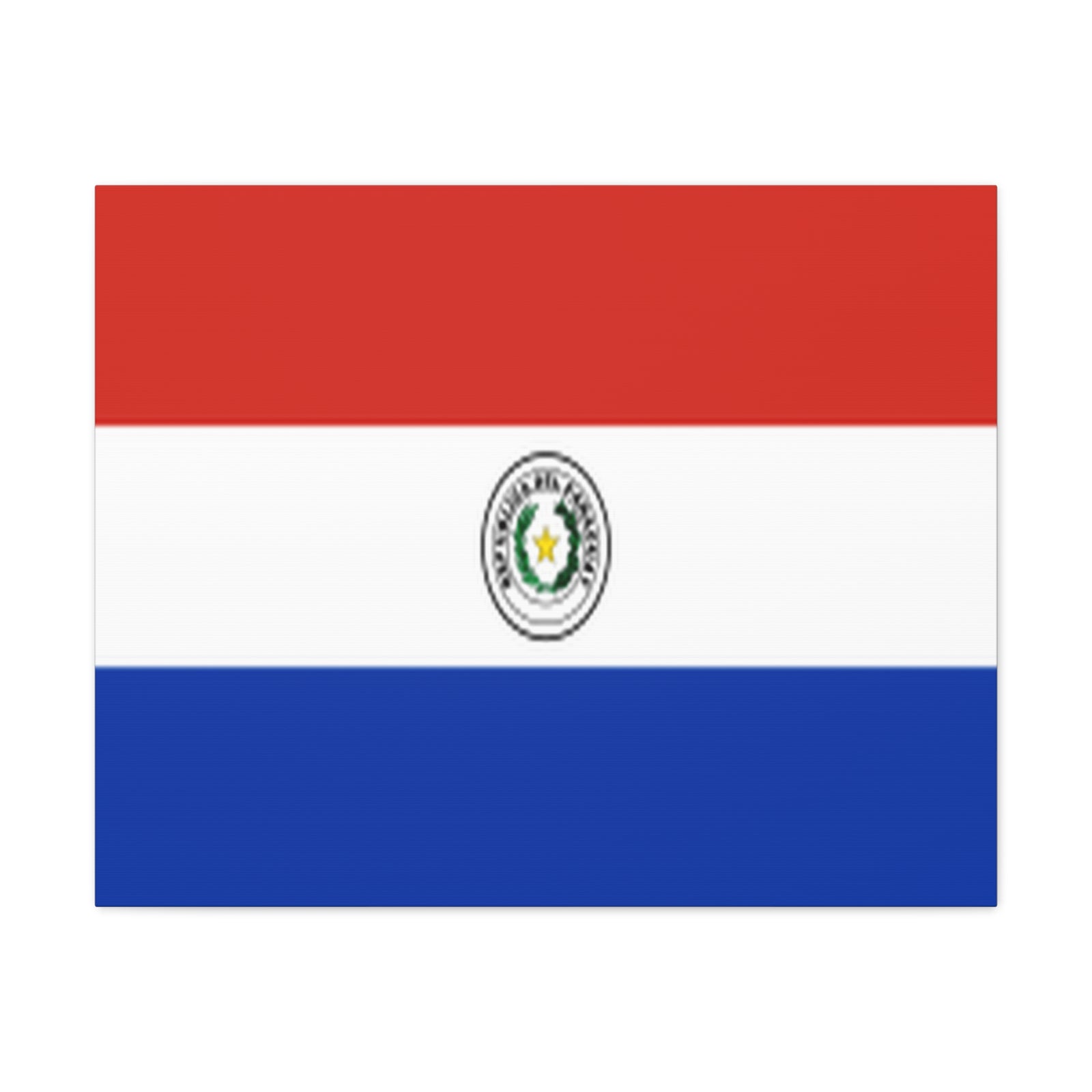 Paraguay Country Flag Canvas Vibrant Wall Art Unframed Home Decor-Express Your Love Gifts