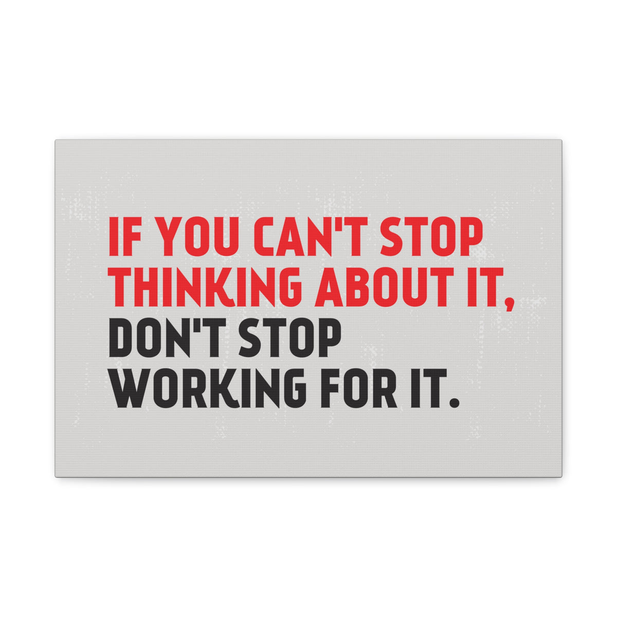 Inspirational Wall Art Thinking About It Motivation Wall Decor for Home Office Gym Inspiring Success Quote Print Ready to Hang-Express Your Love Gifts