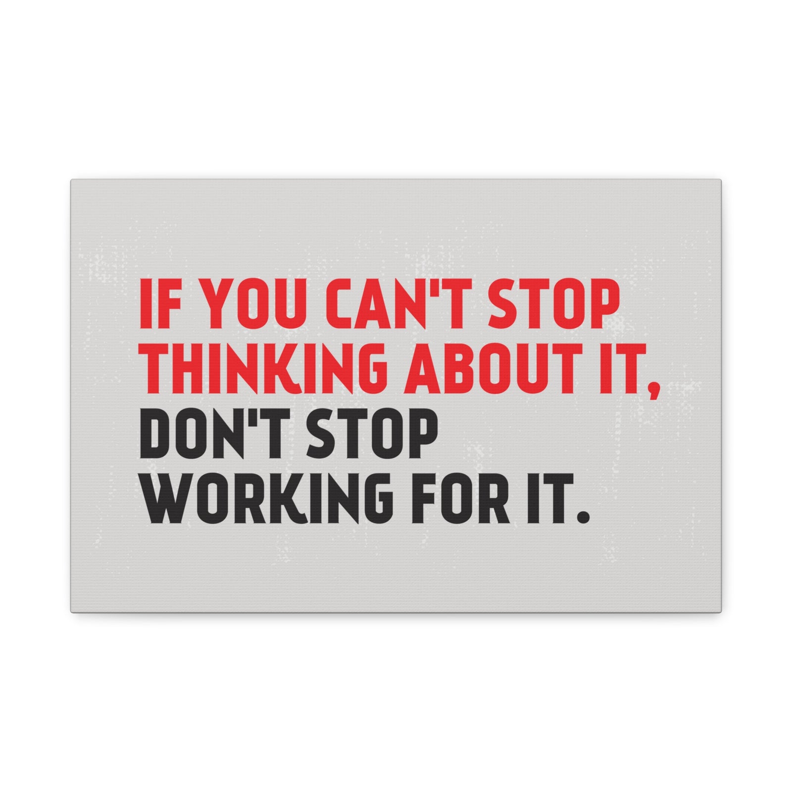 Inspirational Wall Art Thinking About It Motivation Wall Decor for Home Office Gym Inspiring Success Quote Print Ready to Hang-Express Your Love Gifts