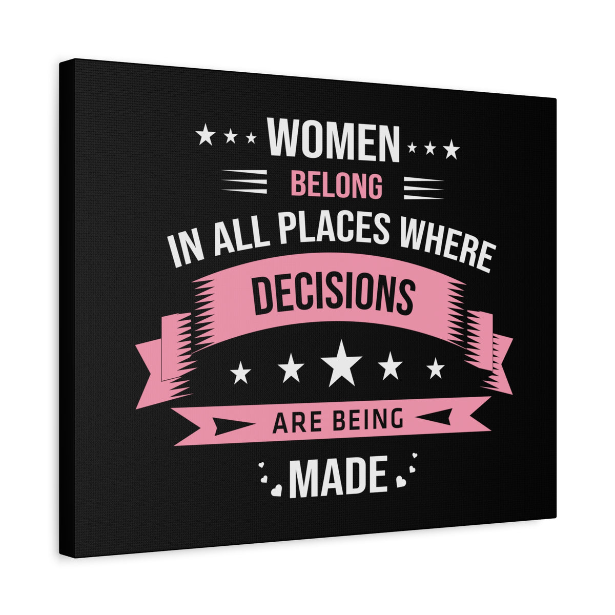 Inspirational Quote Canvas In All Places Wall Art Motivational Motto Inspiring Prints Artwork Decor Ready to Hang-Express Your Love Gifts