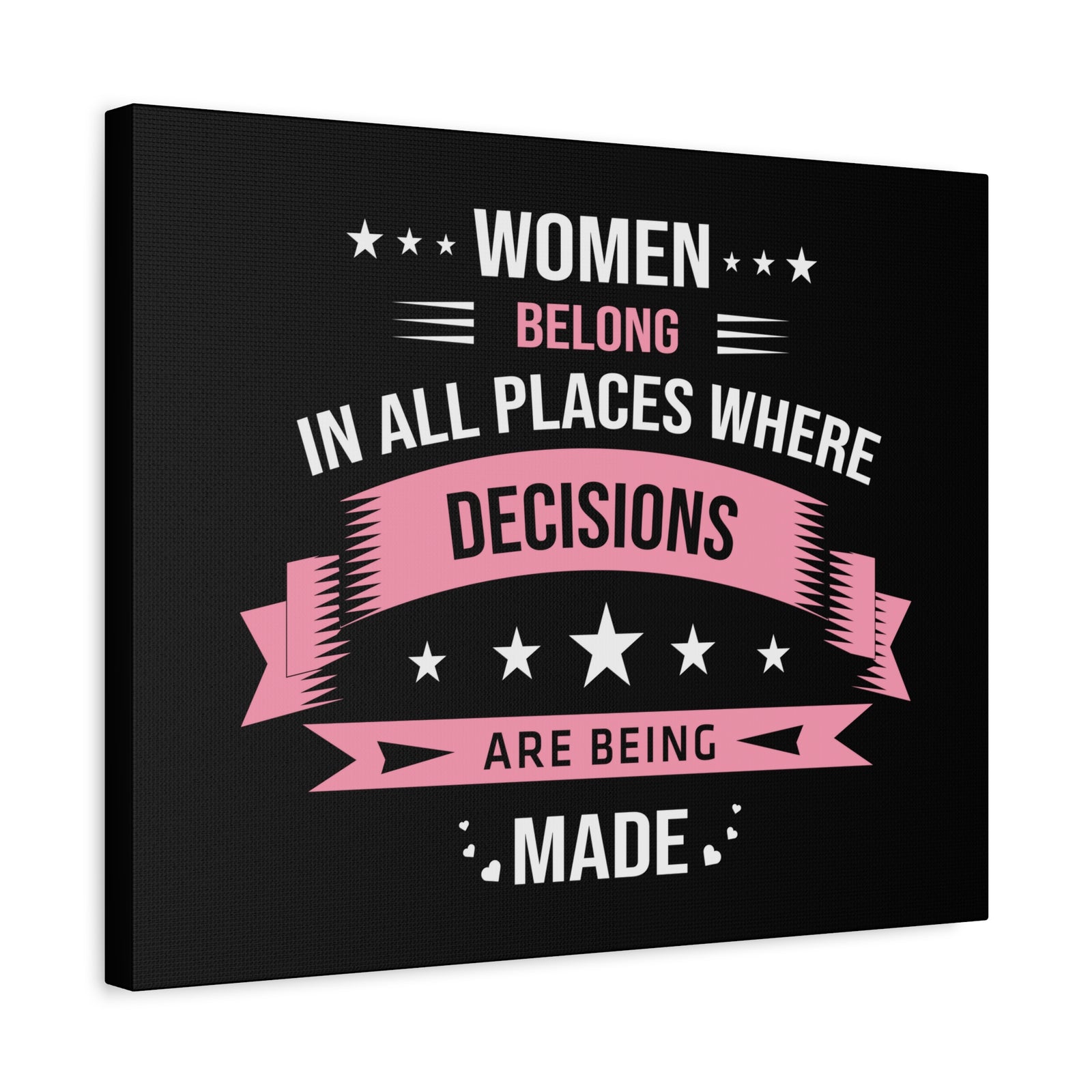 Inspirational Quote Canvas In All Places Wall Art Motivational Motto Inspiring Prints Artwork Decor Ready to Hang-Express Your Love Gifts
