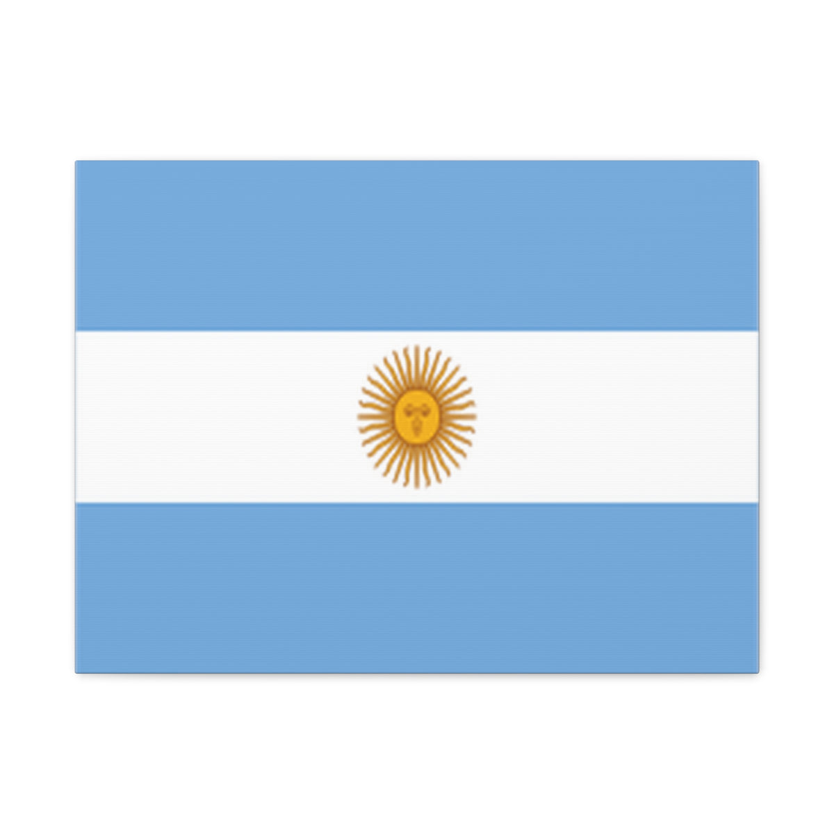 Argentina Country Flag Canvas Vibrant Wall Art Unframed Home Decor-Express Your Love Gifts