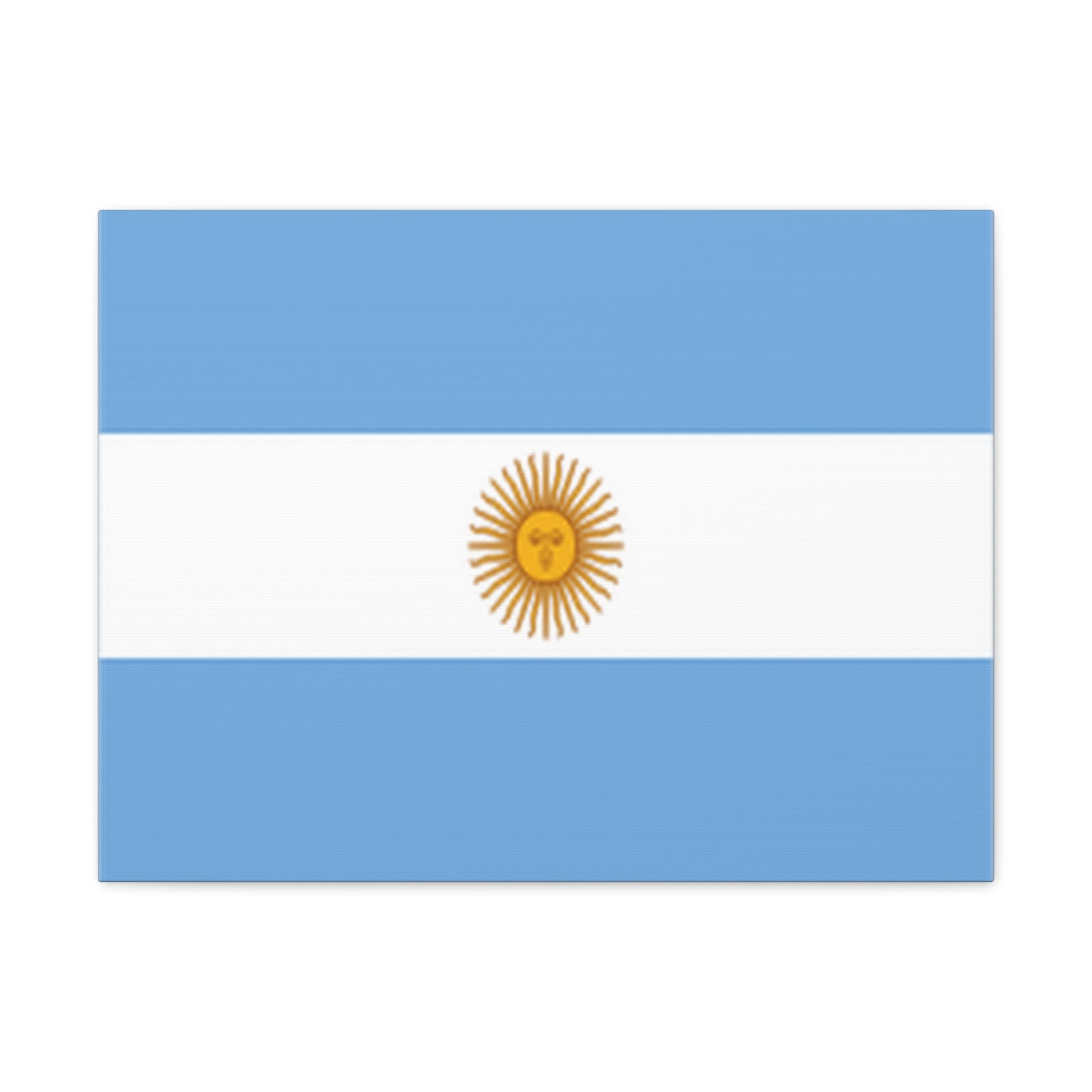 Argentina Country Flag Canvas Vibrant Wall Art Unframed Home Decor-Express Your Love Gifts