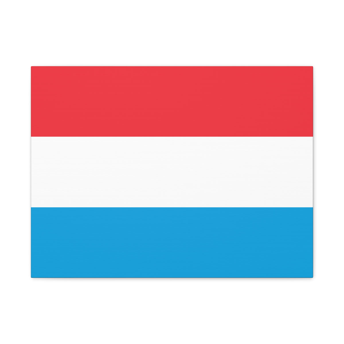 Luxembourg Country Flag Canvas Vibrant Wall Art Unframed Home Decor-Express Your Love Gifts
