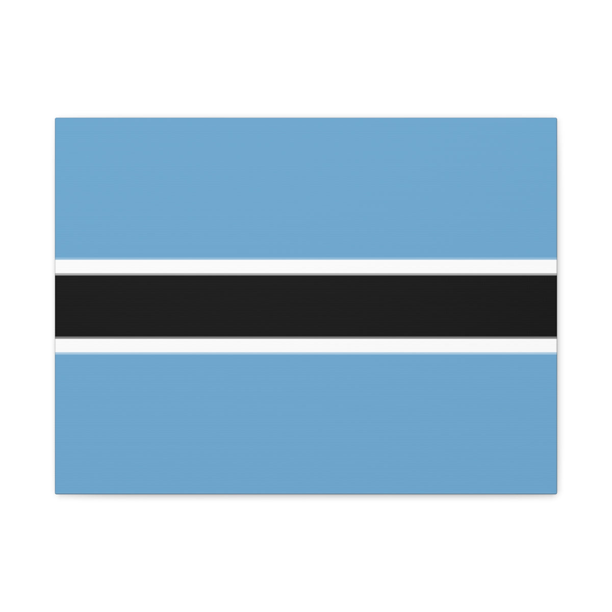 Botswana Country Flag Canvas Vibrant Wall Art Unframed Home Decor-Express Your Love Gifts