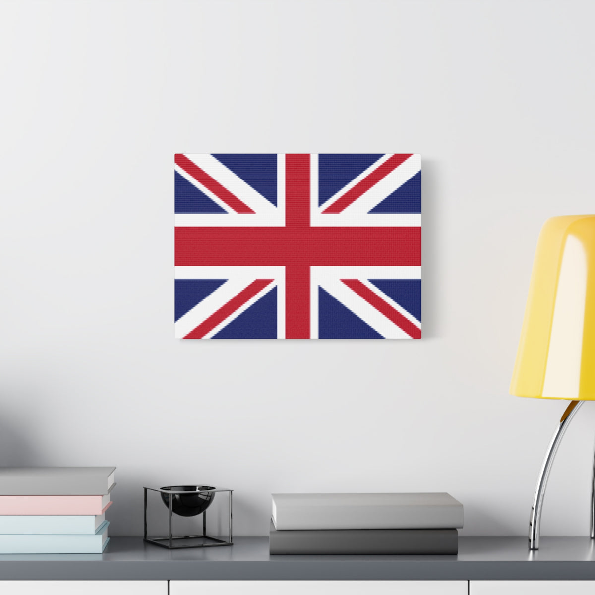 United Kingdom Country Flag Canvas Vibrant Wall Art Unframed Home Decor-Express Your Love Gifts