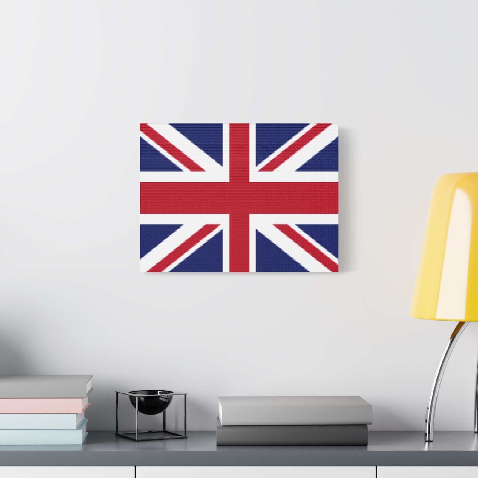 United Kingdom Country Flag Canvas Vibrant Wall Art Unframed Home Decor-Express Your Love Gifts