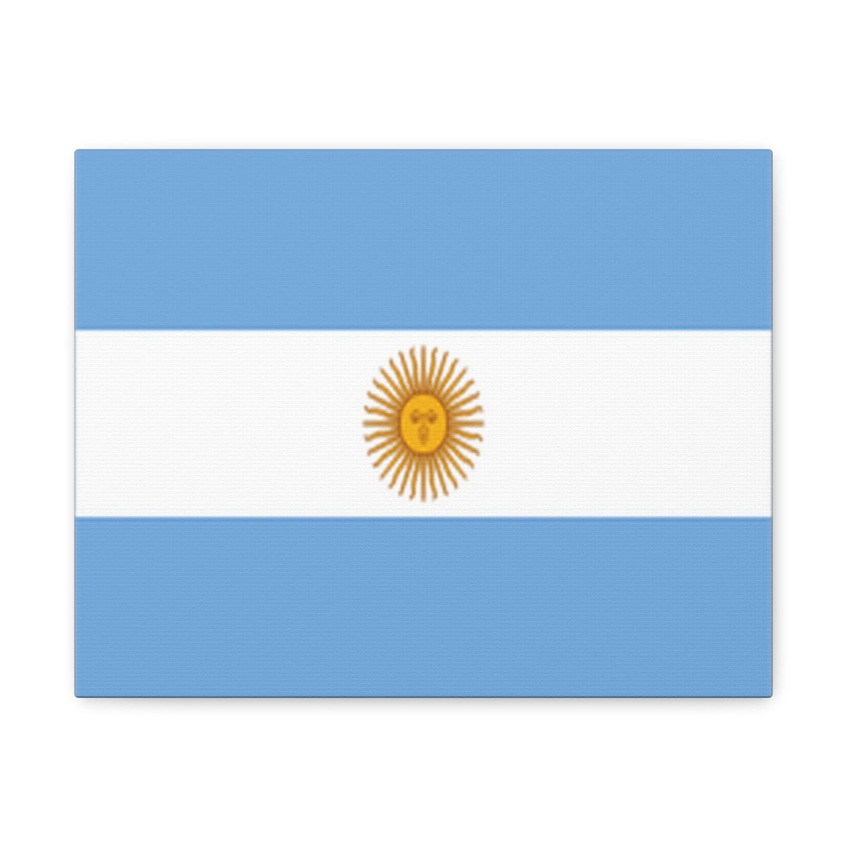 Argentina Country Flag Canvas Vibrant Wall Art Unframed Home Decor-Express Your Love Gifts