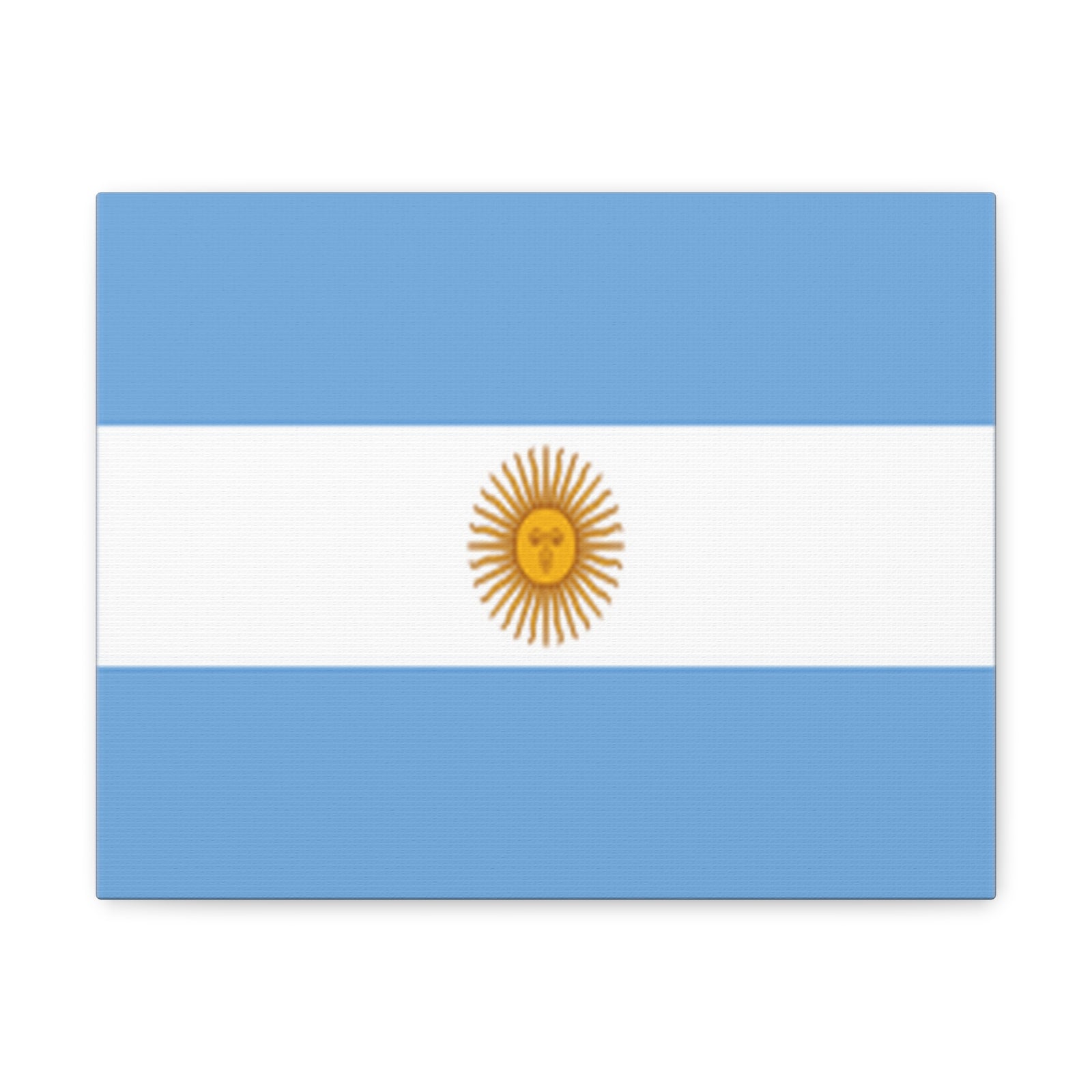 Argentina Country Flag Canvas Vibrant Wall Art Unframed Home Decor-Express Your Love Gifts